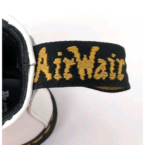 Dr Martens Chelsea Boots Womens 6 Mens 5 White Leather 2976 Quad Platform Unisex - Picture 9 of 11